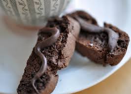 Delcious tasty chocolate Biscotti from an Italian recipe